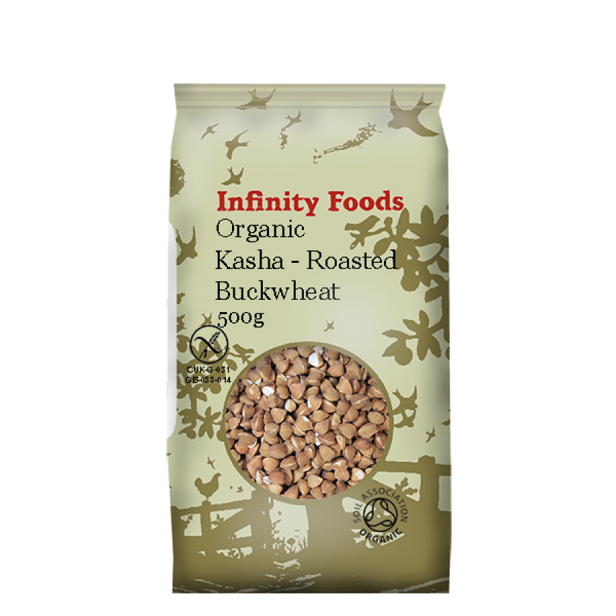 Kasha - Roasted Buckwheat - certified gluten-free 6x500g