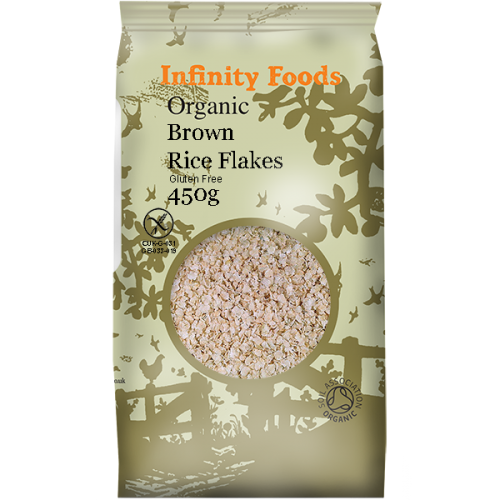 Brown Rice Flakes - gluten-free 6x500g