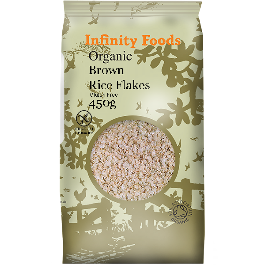 Brown Rice Flakes - gluten-free 6x450g