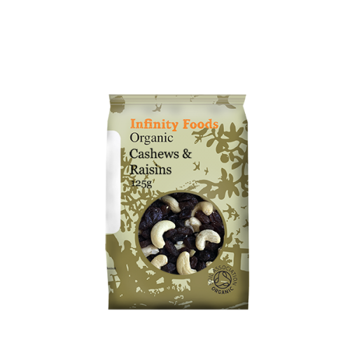 Cashews & Raisins 6x125g