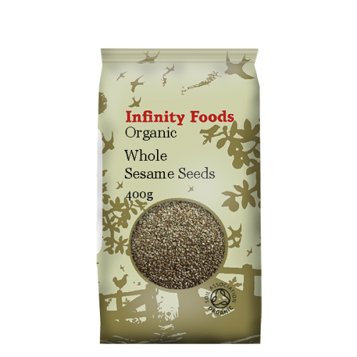 Sesame Seeds - whole - brown 6x400g