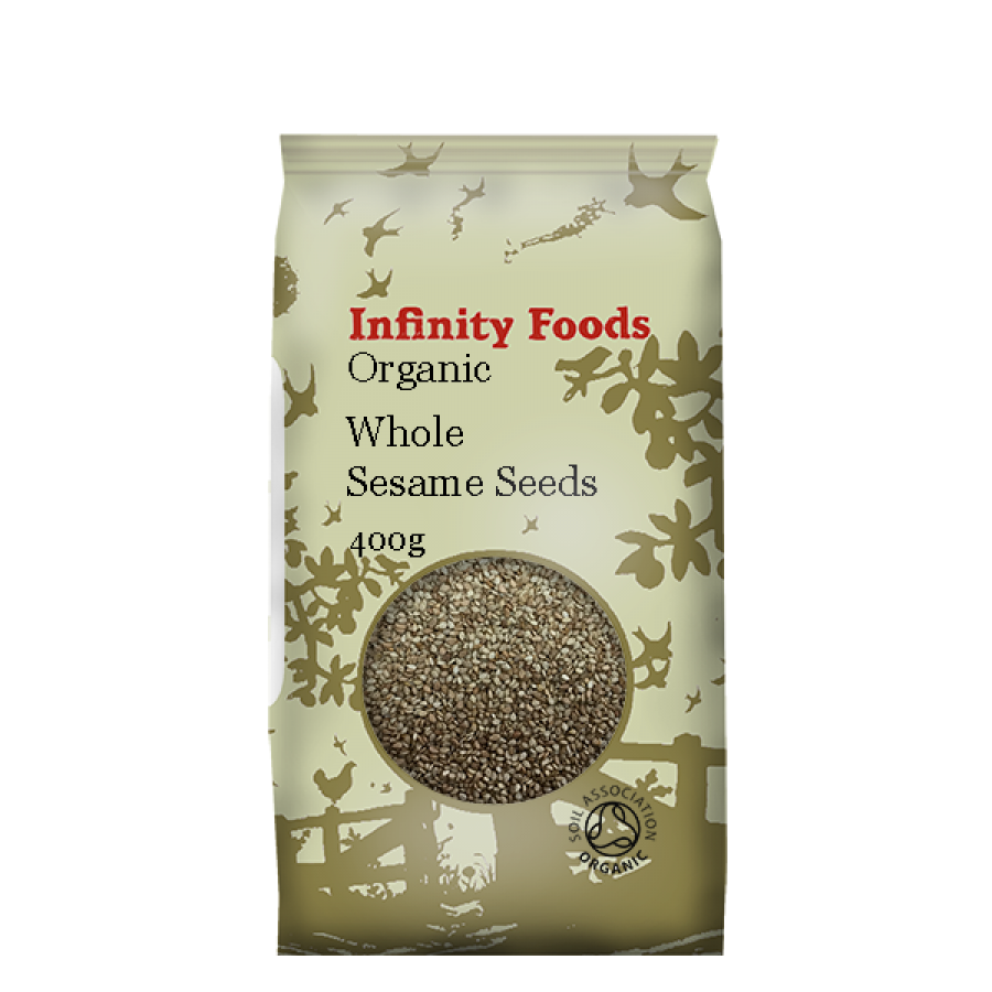 Sesame Seeds - whole - brown 12x400g