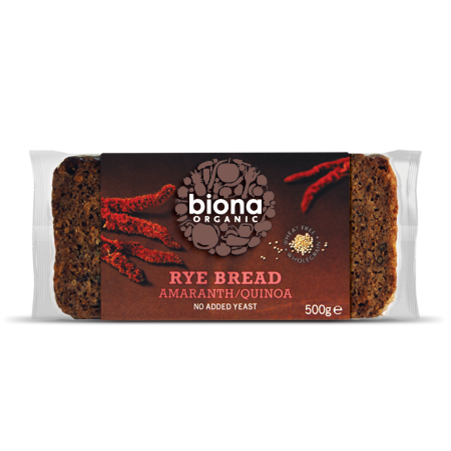 Rye Amaranth & Quinoa Bread 6x500g