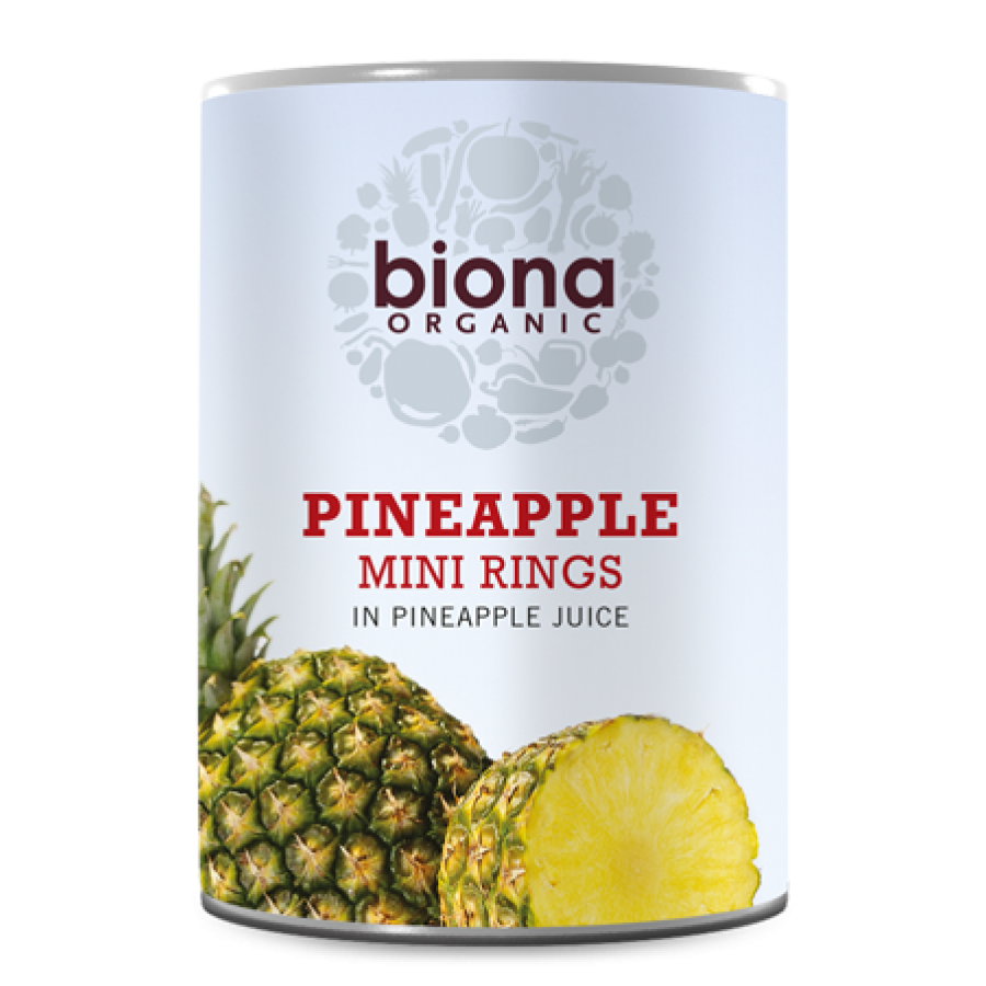 Pineapple Rings - tinned in juice 6x400g