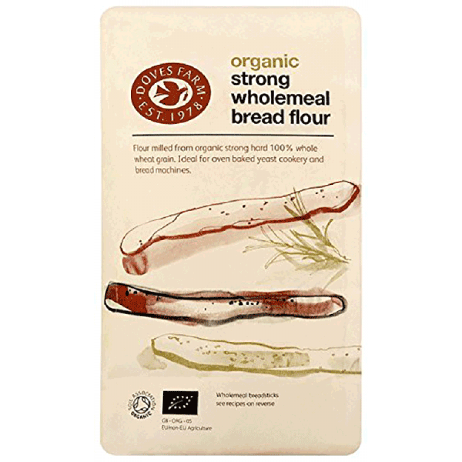 Wholemeal Strong Bread Flour 5x1.5kg Wholemeal Strong Bread Flour 5x1.5kg