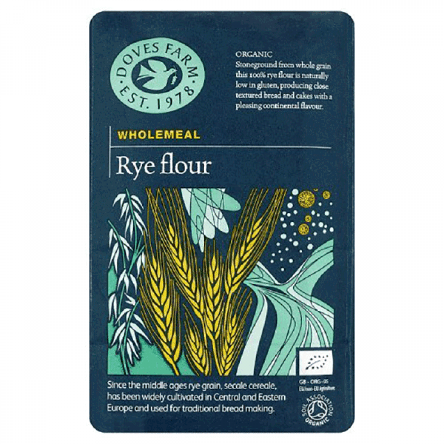 Rye Wholemeal Flour 5x1kg