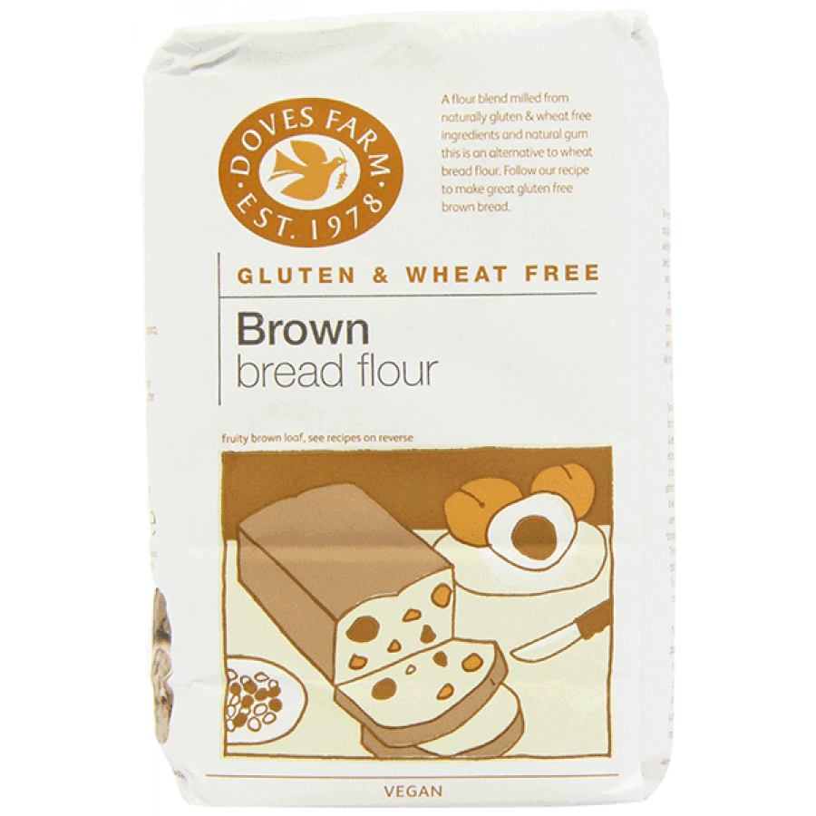 Gluten-free Brown Bread Flour 5x1kg