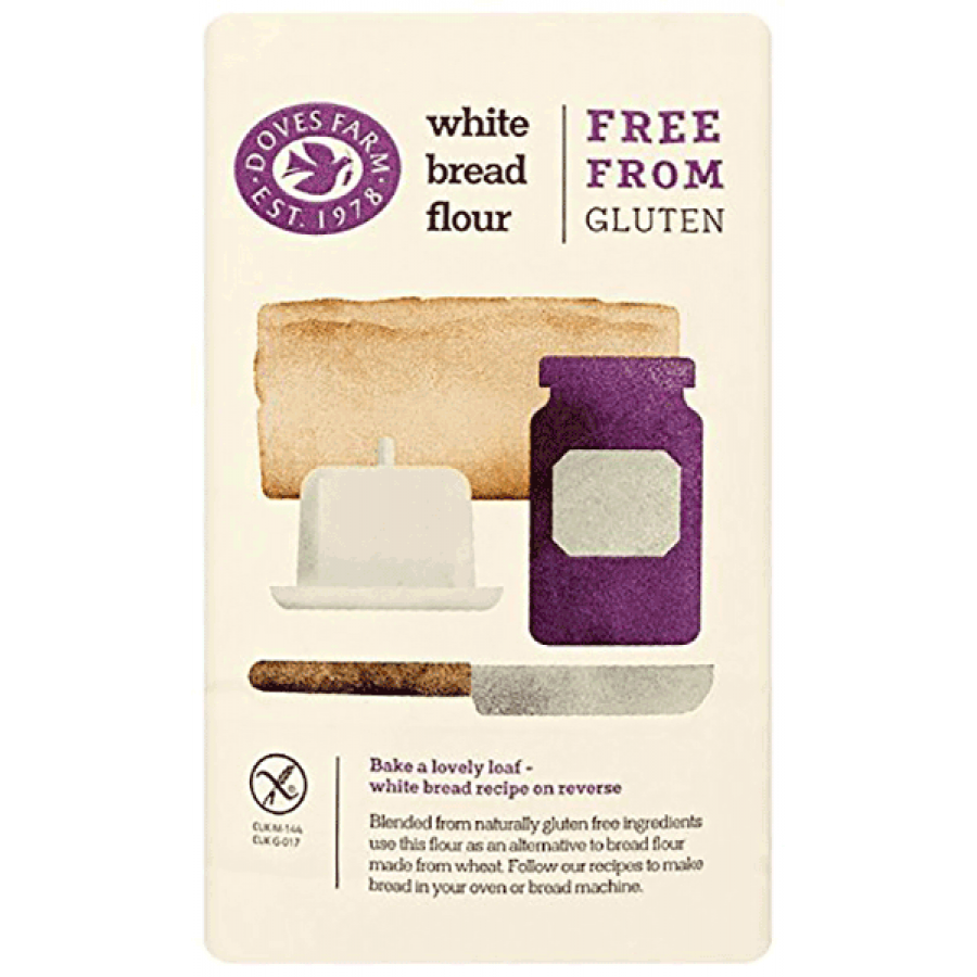 Gluten-free White Bread Flour 5x1kg