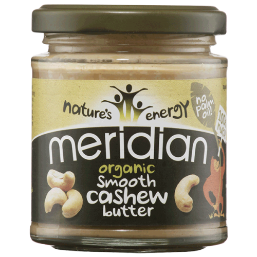 Organic Smooth Cashew Butter 6x170g