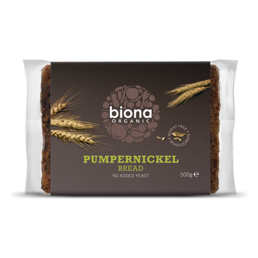 Pumpernickel Bread 8x500g Buy Gig Organic Save £££s